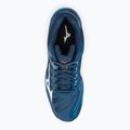 Buty do siatkówki Mizuno Wave Voltage Mid granatowo-niebieskie V1GA216521 7