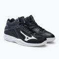 Buty do siatkówki męskie Mizuno Thunder Blade 3 Mid czarne V1GA217501 4