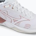 Buty do siatkówki damskie Mizuno Wave Luminous 2 white/rose/snow white 9