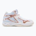 Buty do siatkówki damskie Mizuno Thunder Blade 3 Mid białe V1GC217536 2