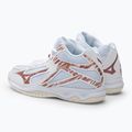 Buty do siatkówki damskie Mizuno Thunder Blade 3 Mid białe V1GC217536 3
