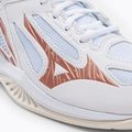 Buty do siatkówki damskie Mizuno Thunder Blade 3 Mid białe V1GC217536 7