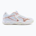 Buty do siatkówki dziecięce Mizuno Lightning Star Z6 białe V1GD210336 2