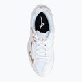 Buty do siatkówki dziecięce Mizuno Lightning Star Z6 białe V1GD210336 6