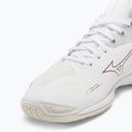 Buty do piłki ręcznej damskie Mizuno Wave Mirage 4 white/rose/snow white 7