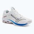 Buty do siatkówki męskie Mizuno Wave Lightning Z7 undyed white/moonlit ocean/peace blue
