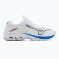 Buty do siatkówki męskie Mizuno Wave Lightning Z7 undyed white/moonlit ocean/peace blue 2