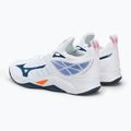 Buty do siatkówki Mizuno Wave Dimension white/dark denim/blue jasper 3