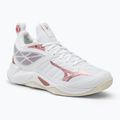 Buty do siatkówki damskie Mizuno Wave Dimension białe V1GC224036