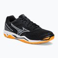 Buty do piłki ręcznej Mizuno Wave Phantom 3 black/white/zinnia