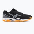 Buty do piłki ręcznej Mizuno Wave Phantom 3 black/white/zinnia 2