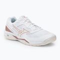 Buty do piłki ręcznej damskie Mizuno Wave Phantom 3 białe X1GB226036