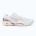 Buty do piłki ręcznej damskie Mizuno Wave Phantom 3 białe X1GB226036 2
