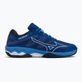 Buty do tenisa męskie Mizuno Wave Exceed Light AC true blue/white/dress blues 2