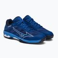 Buty do tenisa męskie Mizuno Wave Exceed Light AC true blue/white/dress blues 4