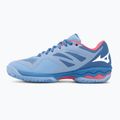 Buty do tenisa damskie Mizuno Wave Exceed Light CC dutch cana/white/tea rose 11