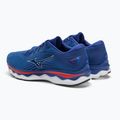 Buty do biegania męskie Mizuno Wave Sky 6 turkish sea/white/cherry tomato 4