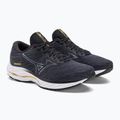 Buty do biegania męskie Mizuno Wave Rider 26 2E odyssey gray/metallic gray/pale marigold 5