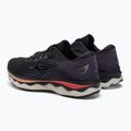 Buty do biegania damskie Mizuno Wave Sky 6 black/quicksilver/hot coral 3