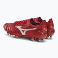Buty piłkarskie Mizuno Morelia Neo III Beta Elite Mix czerwone P1GC229160 3