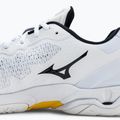 Buty do piłki ręcznej męskie Mizuno Wave Stealth V białe X1GA180013 10