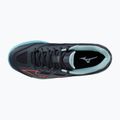 Buty do tenisa dziecięce Mizuno Exceed Star CC collegiate blue/ soleil/ tanager/ turquoise 10