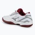 Buty do tenisa damskie Mizuno Break Shot 4 CC white/cabernet/papyrus 3