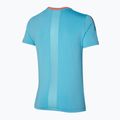 Koszulka tenisowa męska Mizuno Shadow Tee niebieska 62GAA00222 2