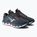 Buty do biegania męskie Mizuno Wave Horizon 6 granatowy J1GC222611 4