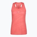 Koszulka do biegania damska Mizuno Aero Tank sunkissed coral