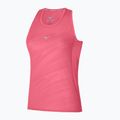 Tank top do biegania damski Mizuno Aero Tank sunkissed coral