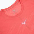 Koszulka do biegania damska Mizuno Aero Tee sunkissed coral 3