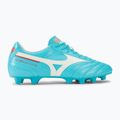 Buty piłkarskie męskie Mizuno Morelia II Club niebieskie P1GA231625 2