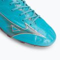 Buty piłkarskie męskie Mizuno Alpha JP niebieskie P1GA236025 8