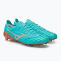 Buty piłkarskie Mizuno Morelia Neo III Beta JP niebieskie P1GA239025 4