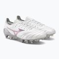 Buty piłkarskie Mizuno Morelia Neo III Elite M white/hologram/cool gray 3c 4