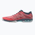 Buty do tenisa damskie Mizuno Wave Exceed Light AC fierry coral 2/white/china blue 10