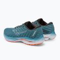 Buty do biegania męskie Mizuno Wave Inspire 19 province blue/ white/ light orange 3