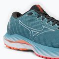 Buty do biegania męskie Mizuno Wave Inspire 19 province blue/ white/ light orange 7