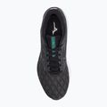 Buty do biegania męskie Mizuno Wave Inspire 19 black/ metallic gray/ bisgreen 6
