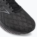 Buty do biegania męskie Mizuno Wave Inspire 19 black/ metallic gray/ bisgreen 7