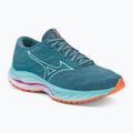 Buty do biegania damskie Mizuno Wave Rider 26 niebieskie J1GD220371