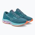 Buty do biegania damskie Mizuno Wave Rider 26 niebieskie J1GD220371 4