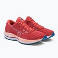 Buty do biegania damskie Mizuno Wave Rider 26 spiced coral/vaporous gray/french blue 6