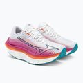 Buty do biegania damskie Mizuno Wave Rebellion Pro biało-różowe J1GD231721 6