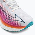 Buty do biegania damskie Mizuno Wave Rebellion Pro biało-różowe J1GD231721 10