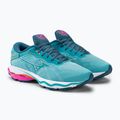 Buty do biegania damskie Mizuno Wave Ultima 14 maui blue/ white/ 807 c 4