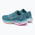 Buty do biegania damskie Mizuno Wave Inspire 19 province blue/ white/ 807 c 3