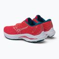 Buty do biegania damskie Mizuno Wave Inspire 19 parad pink/ white/ ink blue 3