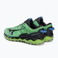 Buty do biegania męskie Mizuno Wave Mujin 9 zielone J1GJ227052 3